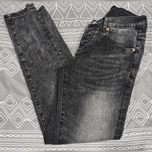 Purple Brand Men's Midrise Slim Fit Black Jeans Size 28